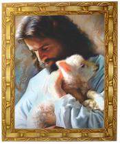 Quadro Jesus Cristo, O Bom Pastor Mod. 04, 30X25cm. Angelus Quadro Jesus Cristo, O Bom Pastor Mod. 04, 30X25cm. Angelus