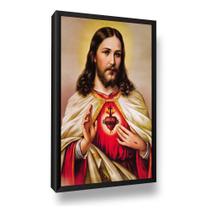 Quadro Jesus Decoração Moldura Grande Sala Quarto