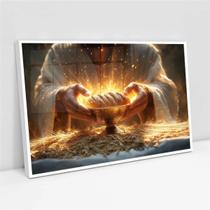 Quadro Jesus e a Ceia - 50X70cm Quadro Jesus e a Ceia - 50X70cm