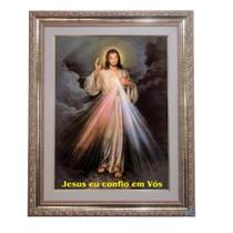 Quadro - Jesus Misericordioso - 52 cm x 42 cm