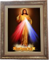 Quadro Jesus Misericordioso, mod. 01, Med. 53x43cm. Angelus