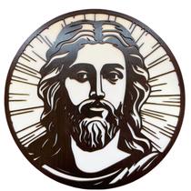 Quadro Jesus, Quadro Messias, MDF, Decoração, 30 cm