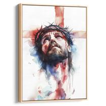 Quadro Jesus - Salvação das Almas Pelo Sacrifício Supremo