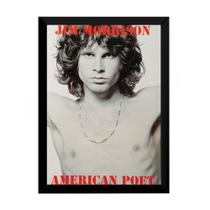 Quadro Jim Morrison Foto Poster Moldurado Quadro Jim Morrison Foto Poster Moldurado