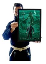 Quadro Jiu Jitsu Tatame É Oceano Arte Poseidon