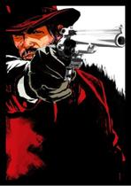 Quadro Jogo Red Dead Redemption Gamer 42x29cm Quadro Jogo Red Dead Redemption Gamer 42x29cm