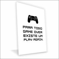 Quadro Jogos da Vida Canvas Com Vidro Quadro Jogos da Vida Canvas Com Vidro