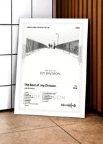 Quadro Joy Divisio TheBes L C/ Vidro e Moldura Tam:A4 Quadro Joy Divisio TheBes L C/ Vidro e Moldura Tam:A4