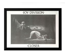 Quadro Joy Division Closer Arte Moldura 42x29cm