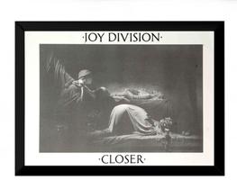 Quadro Joy Division Closer Arte Poster Com Moldura