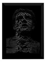 Quadro Joy Division Ian Curtis Arte Gotica Desenho A3
