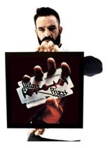 Quadro Judas Priest British Steel Arte Na Moldura Quadro Judas Priest British Steel Arte Na Moldura