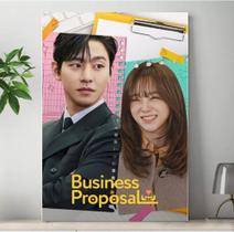 Quadro K-drama/doramas Series Coreia Placa Decorativa 20x28cm