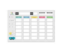 Quadro Kanban Pro P/ Scrum ou Gerenciar Tarefas + Tecnologia