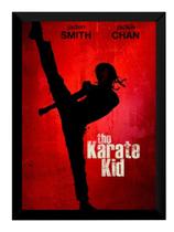 Quadro Karate Kid Smith Chan Filme Poster Moldurado