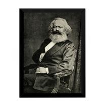Quadro Karl Marx Comunismo Filósofo Revolucionário