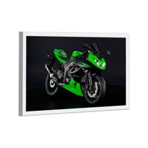 Quadro Kawasaki Ninja Verde -- BR ARTES