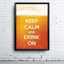 Quadro Keep Calm 6 A4