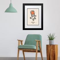 Quadro keith haring Star - 60x48cm Quadro keith haring Star - 60x48cm