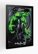 Quadro Ken Taylor The Avengers: Hulk - Com vidro Tamanho:21cm x 30cm (A4) Quadro Ken Taylor The Avengers: Hulk - Com vidro Tamanho:21cm x 30cm (A4)