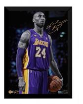 Quadro Kobe Bryant Lenda Basquete Poster Moldurado Esporte