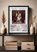 Quadro Lana Del Rey Blue Banisters (Light) Com Vidro Tamanho:21cm x 30cm (A4) Quadro Lana Del Rey Blue Banisters (Light) Com Vidro Tamanho:21cm x 30cm (A4)
