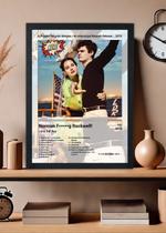 Quadro Lana Del Rey Norman Fucking Rock. (Light) Com Vidro Tamanho:21cm x 30cm (A4)