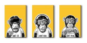 Quadro lançamento 2020 Três Macacos Sábios