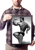 Quadro Larry Scott Lenda Fisiculturista Decoração Academia