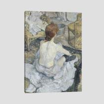 Quadro Lautrec La Toilette Tela No Chassi 63X42Cm