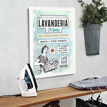 QUADRO LAVANDERIA Lavanderia 24 horas - Quadro Novo QUADRO LAVANDERIA Lavanderia 24 horas - Quadro Novo