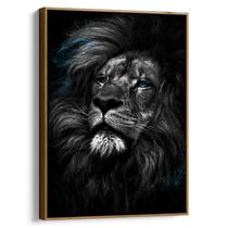 Quadro Leão dos Olhos de Safira