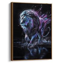 Quadro Leão Imperial em Traje de Nobreza Sepulcral
