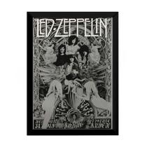 Quadro Led Zeppelin Banda Rock Arte Poster Moldurado
