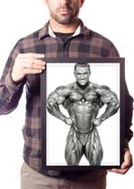 Quadro Lee Priest Decoração Academia Fisiculturismo Quadro Lee Priest Decoração Academia Fisiculturismo