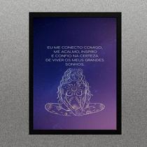 Quadro Lei Da Atração - Eu Confio 33X24Cm Quadro Lei Da Atração - Eu Confio 33X24Cm