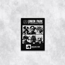 Quadro Linkin Park 33x24cm - com vidro Quadro Linkin Park 33x24cm - com vidro