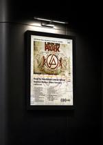 Quadro LINKIN PARK Roadto L C/ Vidro e Moldura Tam:A4