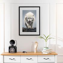 Quadro Lobo Feroz - 60x48cm Quadro Lobo Feroz - 60x48cm