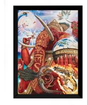 Quadro Lord Ganesha Índia Mantra Fortuna Prosperidade Hindu