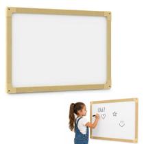 Quadro lousa branco 60x40cm de parede mural recados moldura mdf painel desenho planejamento organizacao escola empresa e Quadro lousa branco 60x40cm de parede mural recados moldura mdf painel desenho planejamento organizacao escola empresa e