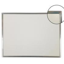 Quadro lousa branco moldura alumínio 40 x 30 cm Quadro lousa branco moldura alumínio 40 x 30 cm