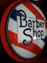 Quadro Luminoso Decorativo Barber Shop Colorido Retrô Vintage p Salão de Beleza Barbearia Bar Boteco