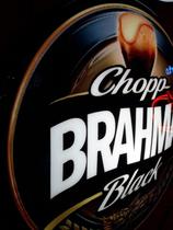 Quadro Luminoso Decorativo Cerveja Brahma Black Led Bivolt p/ Bar Boteco Churrasqueira Garagem