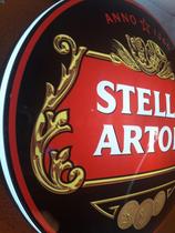 Quadro Luminoso Decorativo Cerveja Stella Preto Led Bivolt p/ Bar Boteco Churrasqueira Garagem
