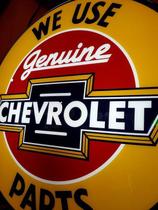 Quadro Luminoso Decorativo Chevrolet We Use Led Bivolt p/ Bar Boteco Churrasqueira Garagem