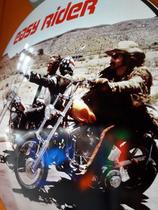 Quadro Luminoso Decorativo Filme Clássico Antigo Easy Rider Motos p Bar Boteco Churrasqueira Garagem