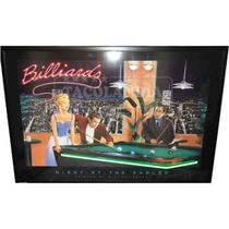 Quadro Luminoso Led Bilhar