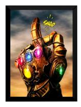 Quadro Luva Do Thanos Vingadores Ultimato Arte 2019