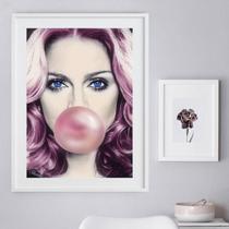 Quadro Madona Bubble Gum 60X48Cm